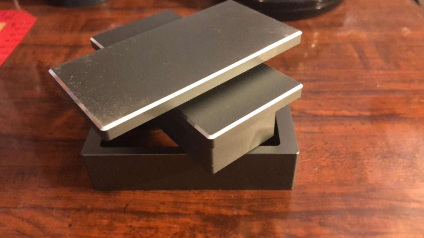 2x4 Inch Pre Press Mold, Made of Food Grade Anodized Aluminum - Pair It with 2-Inch Width Filter Bags